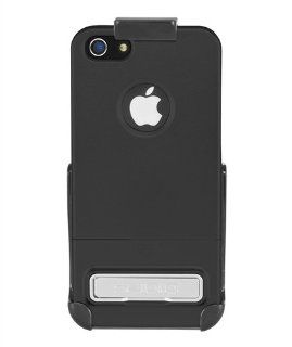 Seidio BD2 HRSIPH5K BK SURFACE Reveal Case with Metal Kickstand and Holster Combo for Apple iPhone 5   Retail Packaging   Black: Cell Phones & Accessories
