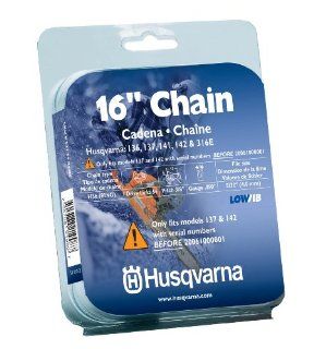 Husqvarna 531300446 16 Inch H36 56 (91VG) Lo Pro Saw Chain, 3/8 Inch by .050 Inch : Chain Saw Chains : Patio, Lawn & Garden