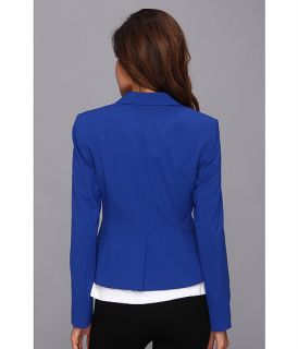 Calvin Klein Solid Two Button Lux Jacket