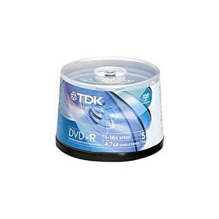 Imation TDK 4.7GB DVD+R, Spindle, 100/Pack