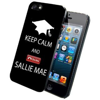 Keep Calm and Decline Sallie Mae iPhone 5 case back cover: Cell Phones & Accessories