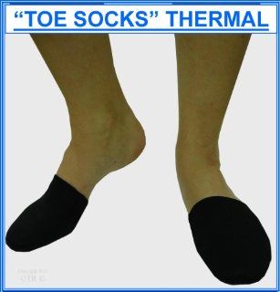 Proline Thermal Neoprene Toe Warmers , Keeps Toes Toastie, Supplied In Pairs, Black: Health & Personal Care