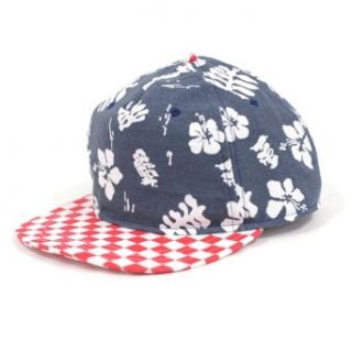 Vans Idylwild Snapback (Red Check/Navy Aloha) Hats at  Mens Clothing store: Cold Weather Gloves