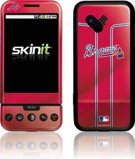 MLB   Atlanta Braves   Atlanta Braves Alternate/Away Jersey   T Mobile HTC G1   Skinit Skin: Cell Phones & Accessories