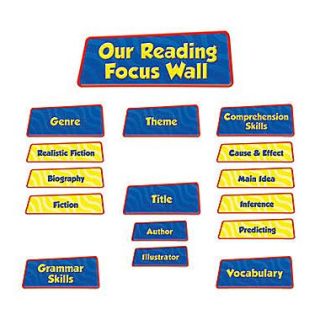 Edupress Bulletin Board Set, Reading Focus Wall