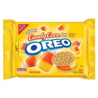 Candy Corn Oreos Limited Edition : Packaged Sandwich Snack Cookies : Grocery & Gourmet Food