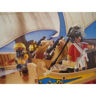 Playmobil Large Pirate Ship: Toys & Games