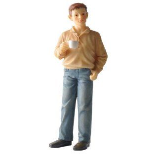 Dollhouse Miniature Ross Doll: Toys & Games