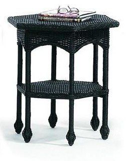 Mainly Baskets Hexagonal Table   End Tables