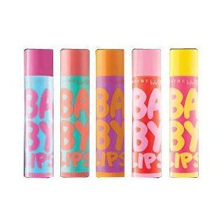 Maybelline Baby Lips SPF20 4g.(1 pack/5 pcs.) : Facial Moisturizers : Beauty