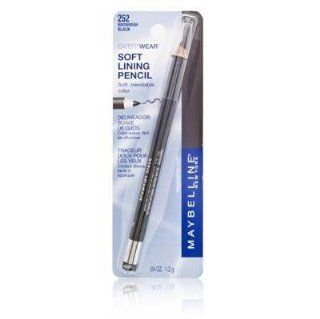 Maybelline ExpertWear Soft Lining Pencil 252 Brownish Black : Eye Liners : Beauty