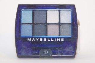 Maybelline Expert Eyes Eyeshadow Urban Blues 21 8 Color Palette .22 Oz: Health & Personal Care