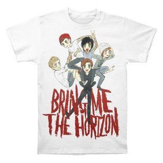 Bring Me The Horizon Sketch Pile Slim Fit T shirt X Large: Clothing