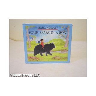 four bears in a box: blackboard bear; we're in big trouble, blackboard bear; i sure am glad to see you, blackboard bear, and my mean old mother will be sorry, blackboard bear: martha alexander: Books
