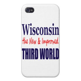 Wisconsin the New & Improved THIRD WORLD iPhone 4 Cases