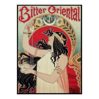 Art Poster: Art Nouveau   Bitter Oriental