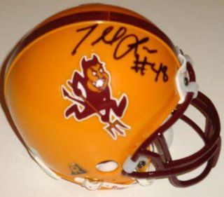 Terrell Suggs Autographed Mini Helmet   Arizona State Sun Devils   Autographed College Mini Helmets at 's Sports Collectibles Store