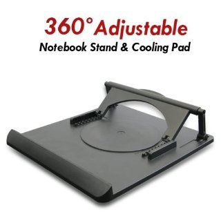 ThinkTank Technology KC68125 360 Rotating/10 16 Angle Adjusting Laptop Holder   Fits Notebooks up to 15.4" (Black): Computers & Accessories