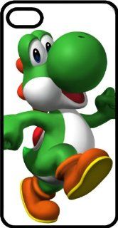 Yoshi Strolling To Eat Some Apples Black Plastic Case for Apple iPhone 5 Cell Phones & Accessories
