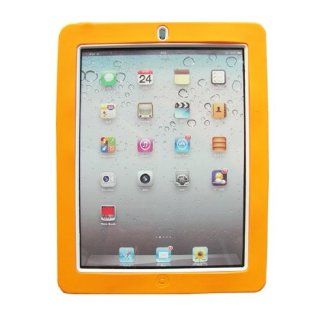 1PC New White Back Hard+Soft Rubber Dual Layer Hybrid Case Cover For iPad 2 3 4 Orange CXB: Computers & Accessories