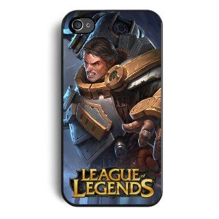 League of Legends the Might of Demacia Steel Legion Garen Skin Iphone 4 Case Iphone 4S Case: Cell Phones & Accessories