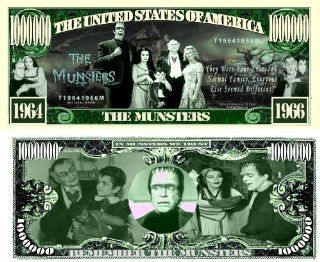 The Munsters Million Dollar Collectible Bill : Other Products : Everything Else