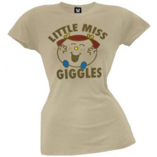 Little Miss   Giggles Juniors T Shirt: Clothing