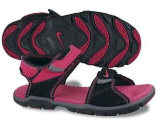 Nike Sandals Kids Santiam 5 Black 6 Y US: Shoes