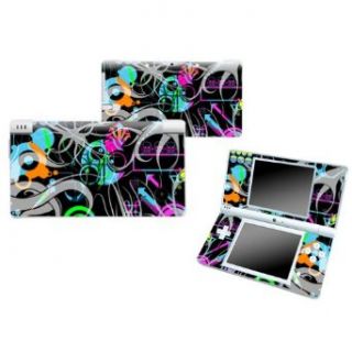 ABSTRACT Design Nintendo DSI NDSI DSi NDSi Vinyl Skin Decal Cover Sticker Protector (Matte Finish)+ Free Screen Protector Set: Clothing