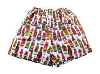 Hot Sauce Novelty Boxer Shorts   One Size Fits Most: Clothing