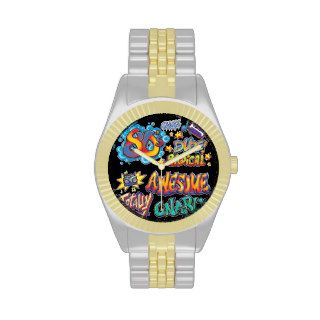 Awesome 80's Nostalgia Design Wrist Watch