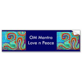 OM Mantra Om108 Bumper Sticker