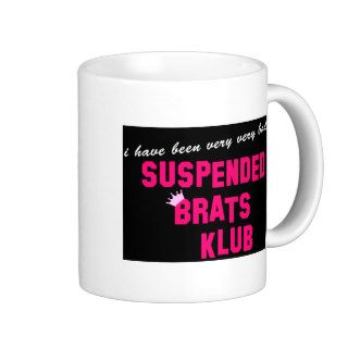 Suspended Brats Klub Mugs