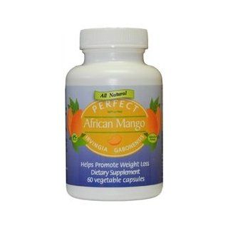 PERFECT African Mango Irvingia Gabonensis with 150mg of 100% Pure and Clinically Proven IGOB131   60 Capsules   Helps Promote Weight Loss   Glucose Levels: Health & Personal Care