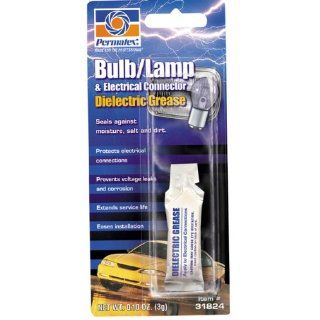 Permatex 31824 Bulb/Lamp and Electrical Connector Dielectric Grease, 0.10 oz.: Automotive