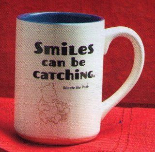 Hallmark Disney DYG9004 Smiles Ceramic Mug : Winnie The Pooh Mug : Everything Else
