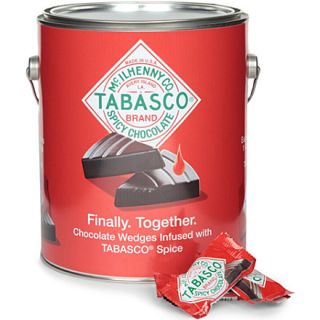 TABASCO   Dark chocolate wedges paint can