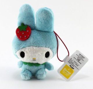 Furyu Official Sanrio My Melody Plush Strap   4"   Light Blue: Toys & Games