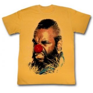 Mr. T   Mens Why Must I T Shirt: Clothing