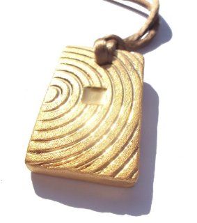 Ancient EMF Protection Pendant e.Chip Gold Zen: Jewelry
