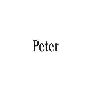 Peter Red Heart Laser Name Italian Charm Link: Italian Style Single Charms: Jewelry