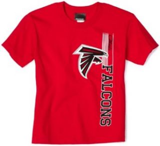NFL Boys' Atlanta Falcons Vertical Presence Tee Shirt (Red, Medium) : Sports Fan T Shirts : Clothing