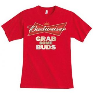 BUDWEISER GRAB SOME BUDS T SHIRT 2X at  Mens Clothing store: Fashion T Shirts