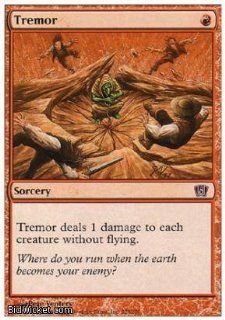 Tremor (Magic the Gathering   8th Edition   Tremor Near Mint Foil English) Toys & Games