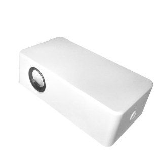 Portable Near Field / Near Field Audio Amplifying Speaker   WHITE   Sound Boost   for iPhone 5 / 4S / 4 / 3G / 3, iPod Touch 4G and Android Cell Phones : MP3 Players & Accessories