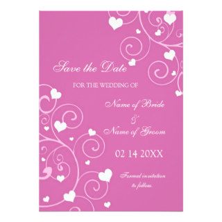 Valentine's Day Wedding Photo Save the Date Cards Invitation