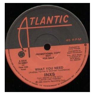 WHAT YOU NEED 7 INCH (7" VINYL 45) CANADIAN ATLANTIC 1985 Music