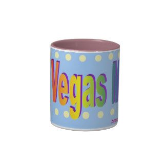 Las Vegas Mom! Sky Blue Background Mug