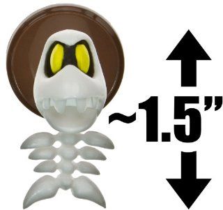 Fishbone ~1.5" Mini Figure [New Super Mario Bros. Wii Choco Egg Series   NO CANDY] (Japanese Import): Toys & Games
