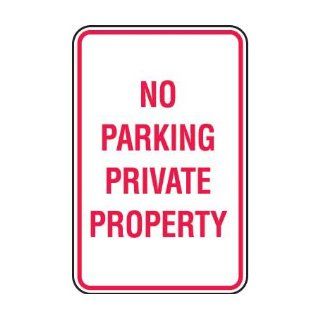 No Parking Signs   No Parking Private Property: Industrial Warning Signs: Industrial & Scientific